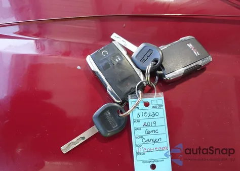 2019 GMC Canyon All Terrain W/Leather from USA, damaged, VIN 1GTG6FEN7K1206031